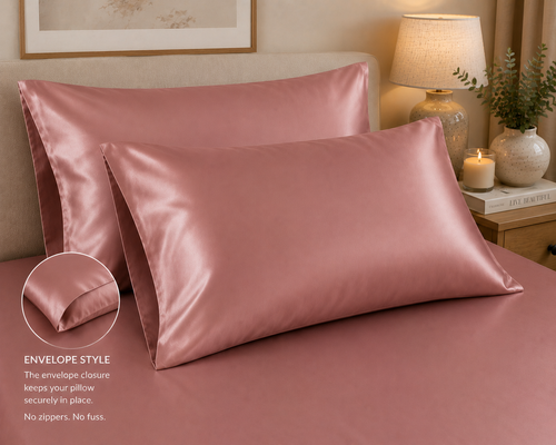 Silk Pillowcase (2 pcs)